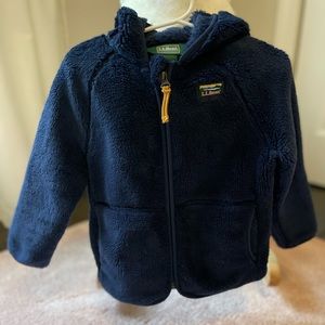LL Bean toddler fleece jacket